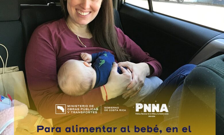 Autoridades advierten a los padres: no alimente a su bebé con el vehículo en movimiento