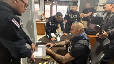 Fuerte operativo decomisa armas sin reportar en empresas privadas en Limón