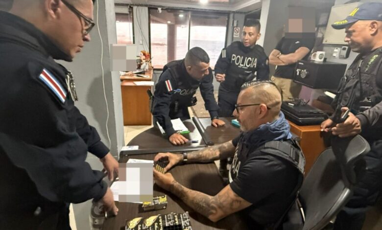 Fuerte operativo decomisa armas sin reportar en empresas privadas en Limón