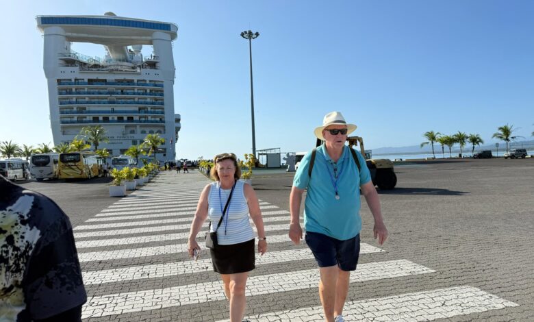 Puerto Limón recibe al crucero “Caribbean Princess” con más de 4.000 visitantes