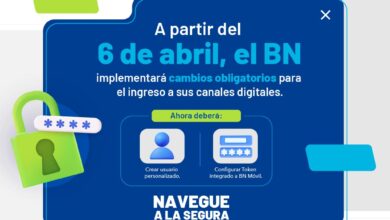 Banco Nacional cambiará el acceso a su banca digital a partir del 6 de abril