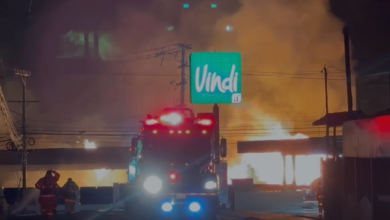 Error humano provocó incendio en empresa de gas Blue Flame