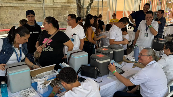 Feria de salud en Alajuela brinda chequeos gratis y prevención