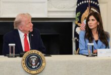 Donald Trump destituye a Kristi Noem como secretaria de Seguridad Nacional