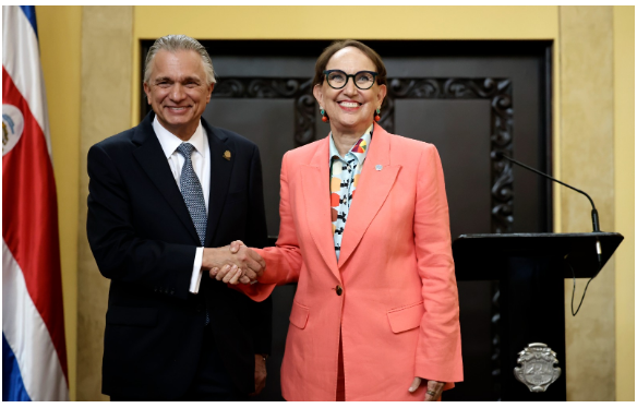 Costa Rica postula candidatura de Rebeca Grynspan a la Secretaría General de la ONU