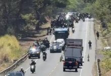 Paseo frustrado: 43 motociclistas quedaron “vestidos y alborotados” en Puntarenas