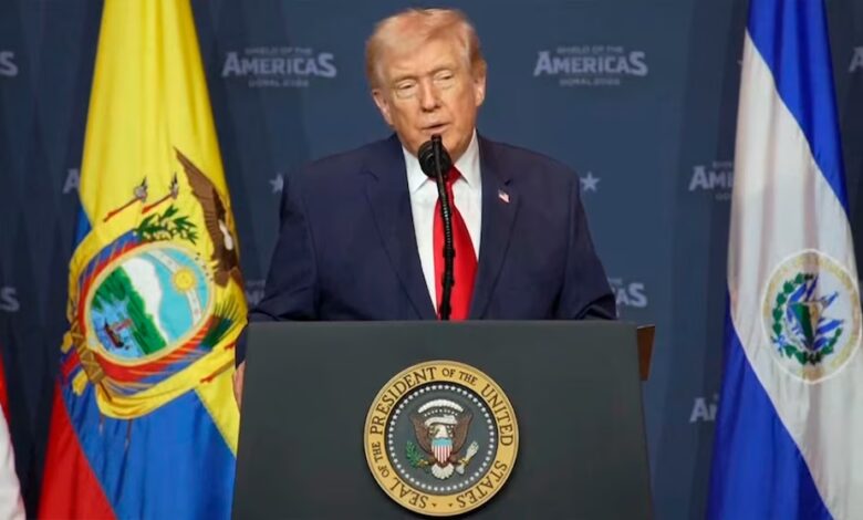 Trump impulsa cooperación regional contra narcotráfico en cumbre Escudo de las Américas