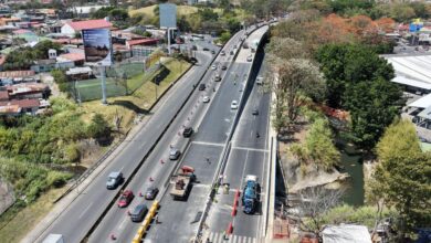 Puente sobre río María Aguilar avanza y reordena tránsito vial