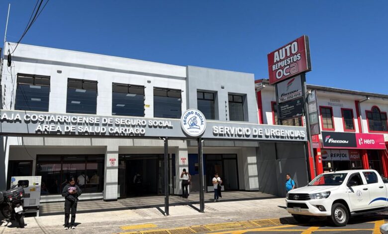 Área de salud Cartago atiende cerca de 16 mil urgencias en casi tres meses