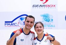 Dupla tica marca un nuevo hito en el Panamericano de Racquetball
