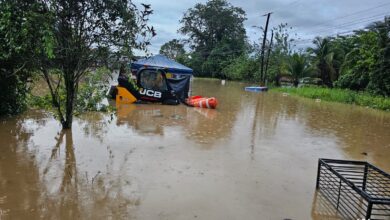 Lluvias provocan inundaciones en Limón
