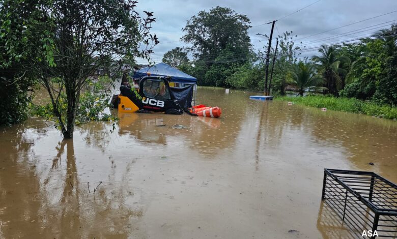 Lluvias provocan inundaciones en Limón