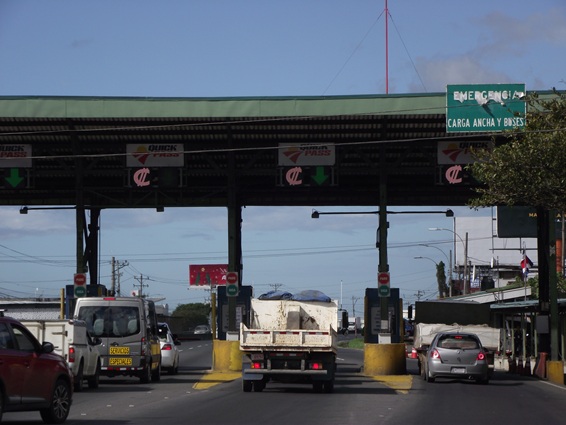 Cierres nocturnos en General Cañas por demolición de antiguo peaje