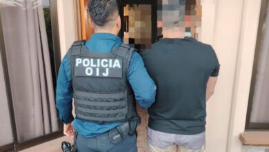 Tres policías detenidos por grave delito