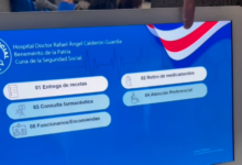 Hospital Calderón Guardia estrena sistema digital para filas en Farmacia