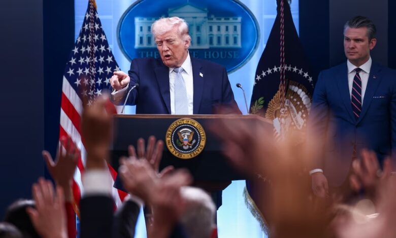 Trump anuncia un giro inesperado en la crisis con Irán