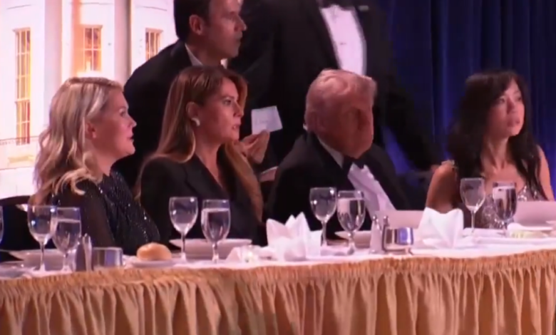 Trump es evacuado de la cena de corresponsales tras alerta por disparos