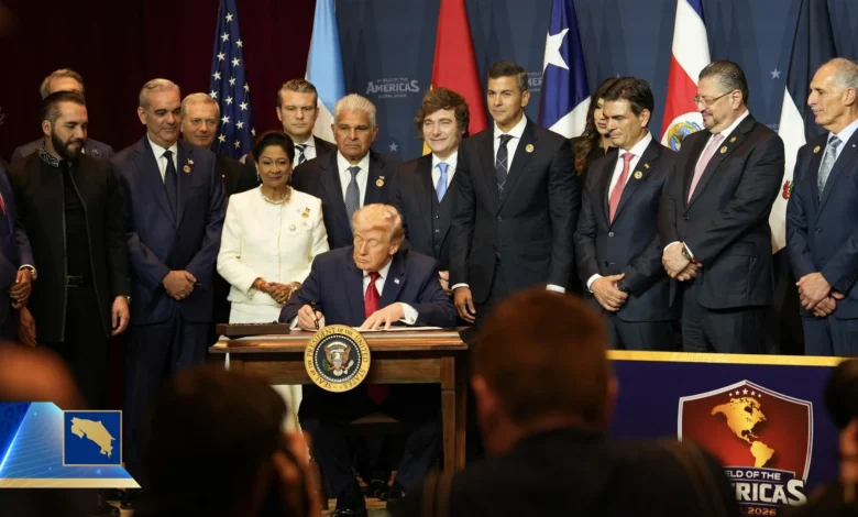 EE.UU. redefine el mapa y suma a Costa Rica dentro de la "Gran Norteamérica"