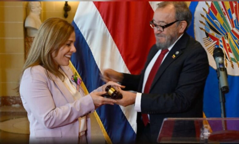 Costa Rica toma las riendas Consejo Permanente de la OEA
