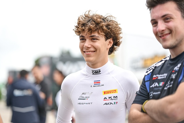 Evan Michelini debuta en la temporada 2026 de Fórmula 4 en Italia