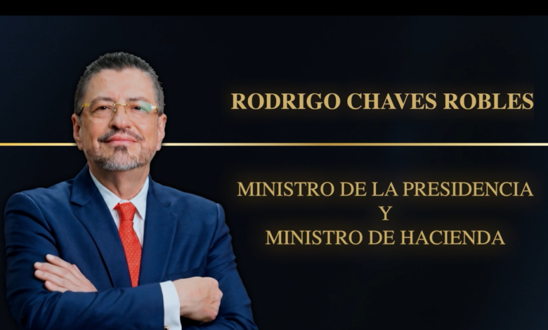 Confirmado: Rodrigo Chaves será el Ministro de la Presidencia