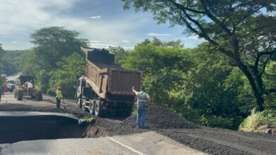 Habilitarán paso regulado para colocar solución temporal en Ruta 27