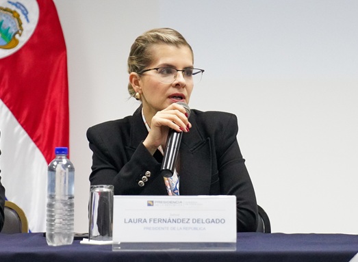 Laura Fernández entre los presidentes mejor valorados de América Latina