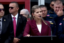 Justicia confirma recepción de reporte sobre supuesto plan contra la presidenta Laura Fernández