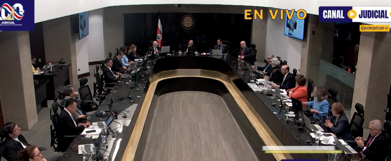 Corte Plena aprueba recorte de ₡13 mil millones y advierte consecuencias para la seguridad del país