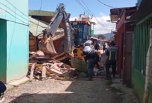 Búnkeres de “Los Maruja” terminan reducidos a escombros