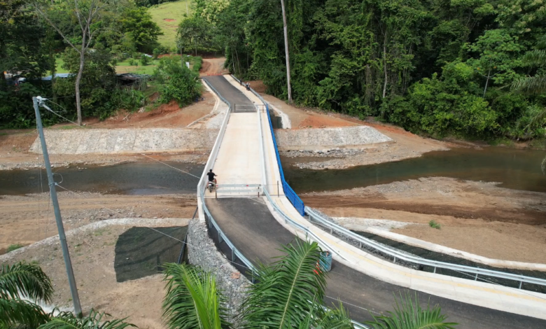 Más de 450 personas se beneficiarán con nuevo puente en Puriscal