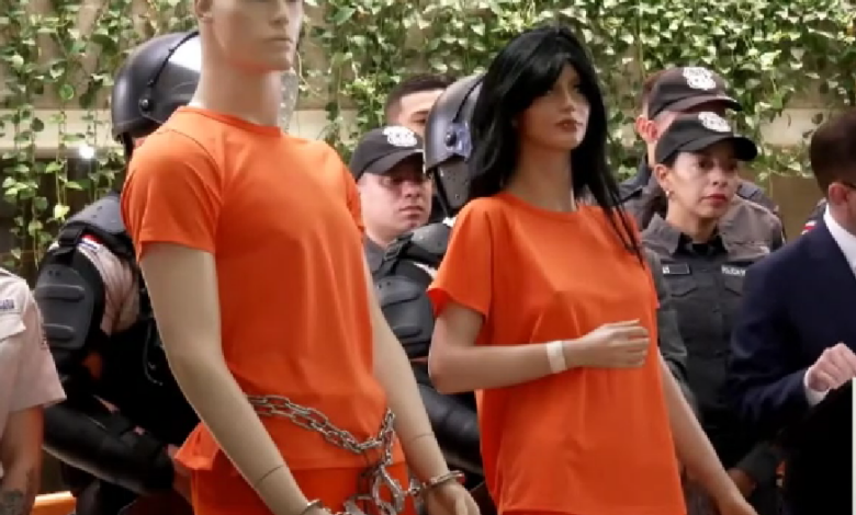 Presentan el uniforme oficial para los reclusos de la nueva megacárcel