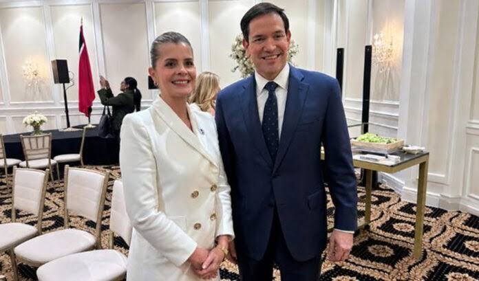 Laura Fernández conversó con Marco Rubio y abordaron temas clave