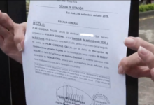 Fiscalía asegura que intentó notificar siete veces a Pilar Cisneros