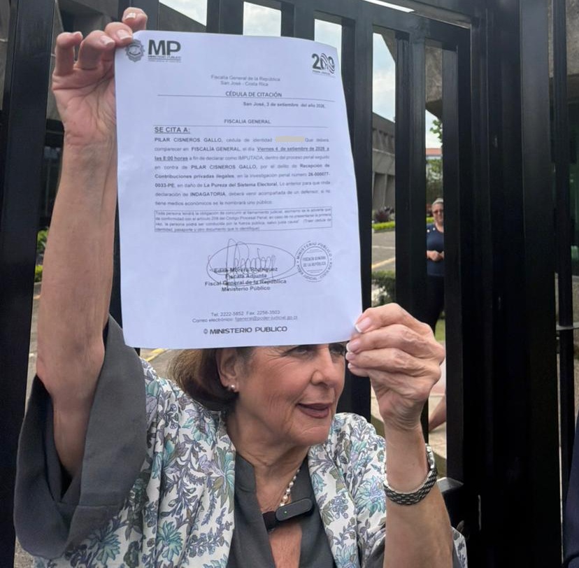 Pilar Cisneros retó a la Fiscalía a notificarla y la notificación llegó